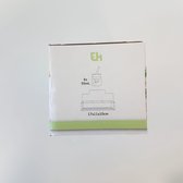 Shotglaasjes met houder roze 6 pcs