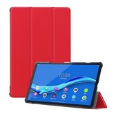 3-Vouw sleepcover hoes - Lenovo Tab M10 FHD Plus (x606F) - Rood