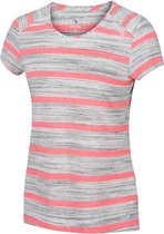 Regatta Limonite Iv T-shirt Grijs/zalmroze Maat 38