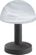 LED Tafellamp - Tafelverlichting - Trion Funki - E14 Fitting - Rond - Roestkleur - Aluminium