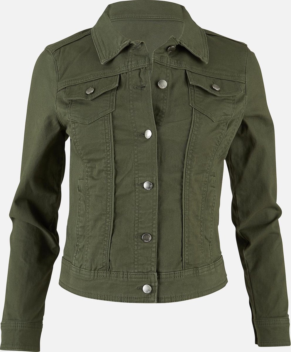 LOLALIZA Denim jas met knopen Dames Jas 44 LOLALIZA Denim jas met knopen Dames Jas 44