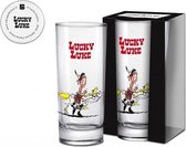 Lucky Luke - Verre long drink 420ml - Luke & Jolly Jumper 1
