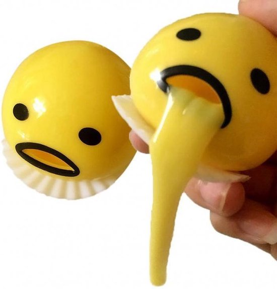 Bol Com Kleine Stressbal In De Vorm Van Een Ei Met Slijm
