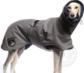 DG Soft Shell® Warme hondenjas Grijs - Maat 26 (meer dan 30kg) DGXXL