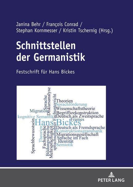 Schnittstellen der Germanistik - cover