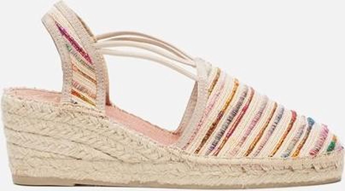 Vegan High heel espadrille - PORTBOU, color black