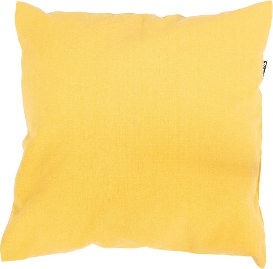 Sierkussen - Plain Yellow (geel) % For The Planet - Geel - 50 Cm X 50 Cm