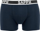 Sapph Men 2pack - Basic cotton Heren Onderbroek - Navy - Maat S