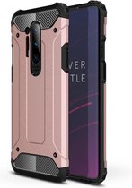 Coverup Armor Hybrid Back Cover - Geschikt voor OnePlus 8 Pro Hoesje - Rose Gold