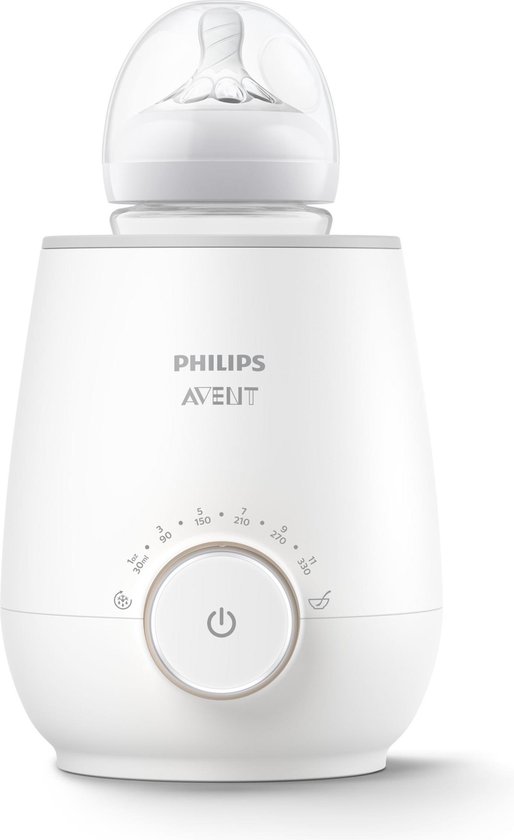 Philips AVENT Verwarmt gelijkmatig, geen hete plekken Snelle flessenwarmer