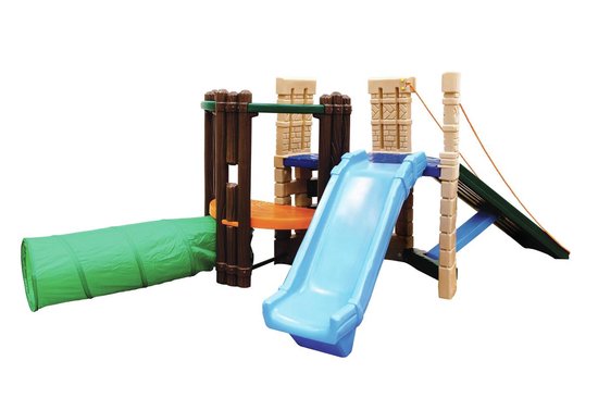 Little Tikes Klimrek met Glijbaan en Speeltunnel - Speeltoestel