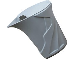 Kampvuur Koffiepot - Waterketel Handfilter - Outdoor Koffie Zetten - Ergonomisch Ontwerp - 360ml - Grijs