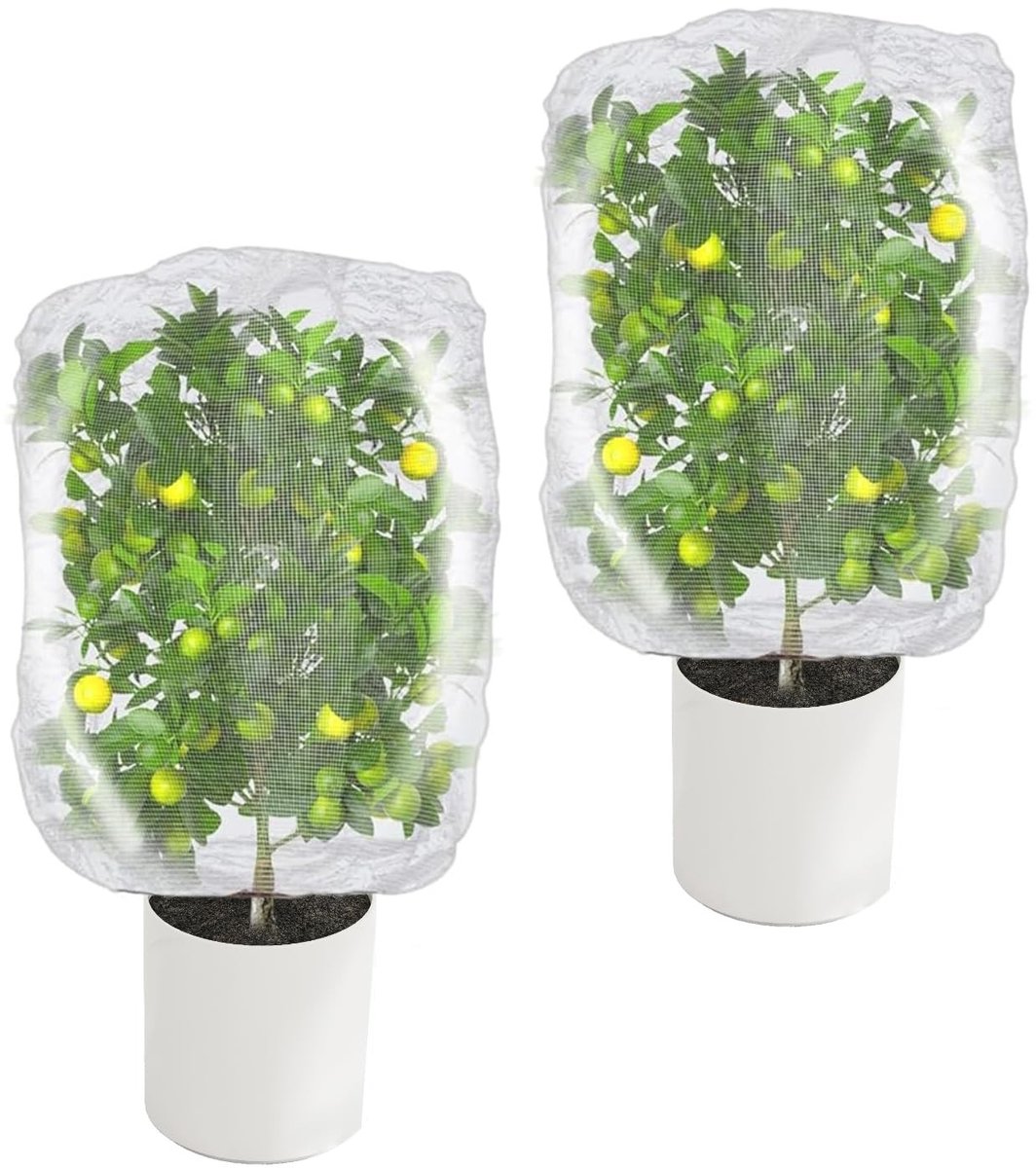 Dailygoods- Plantenbeschermingsnet 2 Stuks - Insectenwerend Net - Vogelbeschermingsnet - Groentennet - UV-bestendig - 100 x 150 cm - Groentebeschermingsnet