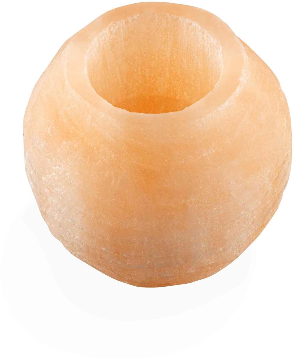 Dailygoods - Handgemaakte Perzik Seleniet Kaarsenhouders voor Spirituele Verlichting