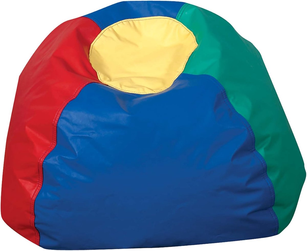 Ronde Zitzak - Zitkussen Poef - Ontspannen Zitten - Vormt Zich Naar Lichaam - 66 x 66 x 41 cm