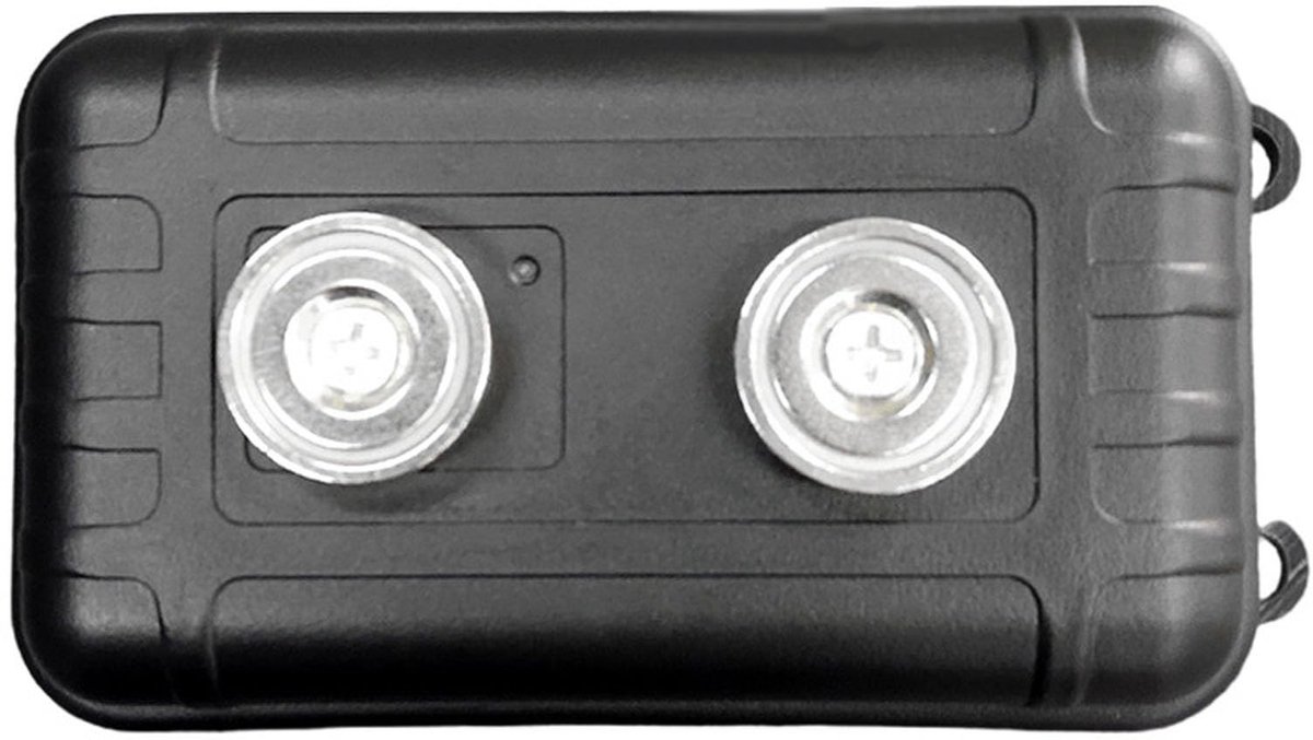 Dailygoods - Sleutelmagneetbox, magnetische sleutelkast voor de auto, autosleutel-verstopbox voor sleutels, autoopslag (zwart)