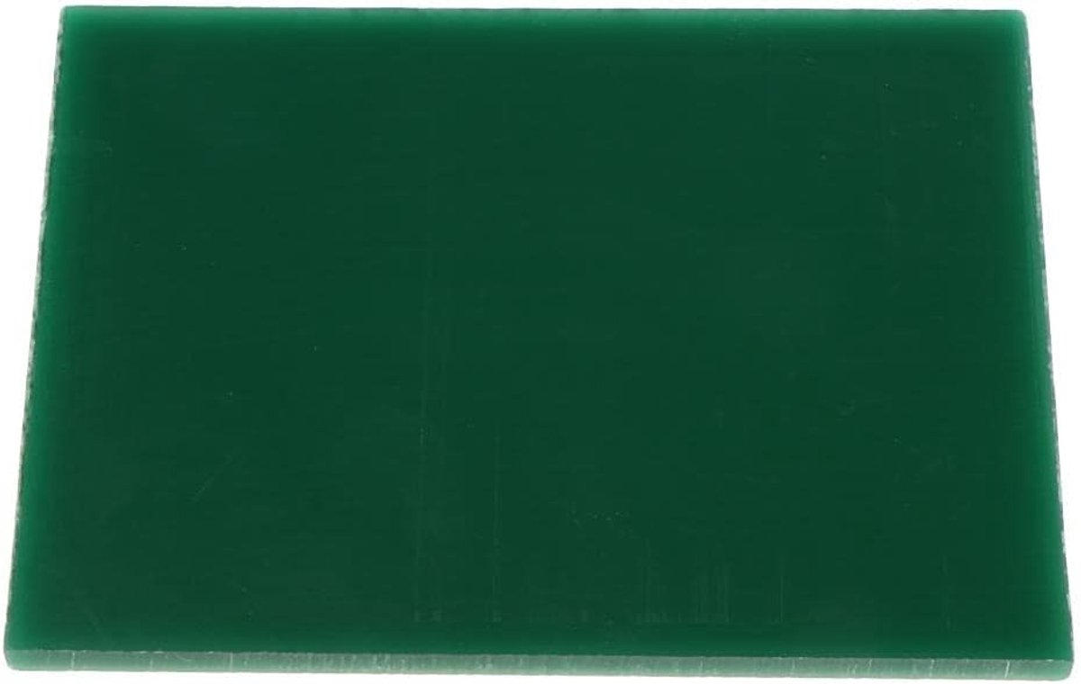 Wax Blok - Model Carving - Sieraden Maken - Verloren Was Patronen - 7x9 cm - Groen