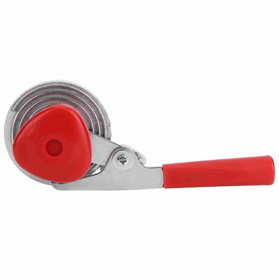 Dailygoods- Blikjesafdichtingsmachine Handmatig - Potafdichter - Krimpnaadapparaat - Lange Steel - Duurzaam - Vaatwasmachinebestendig - Pottenafsluiter van Dailygoods — afbeelding 2