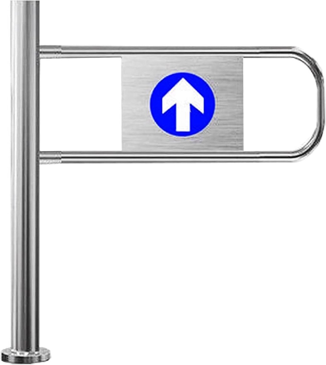 Draaipoort - Veiligheidsdeur - Gecontroleerde Toegang - Eenrichtingsverkeer - 60x97 cm - L