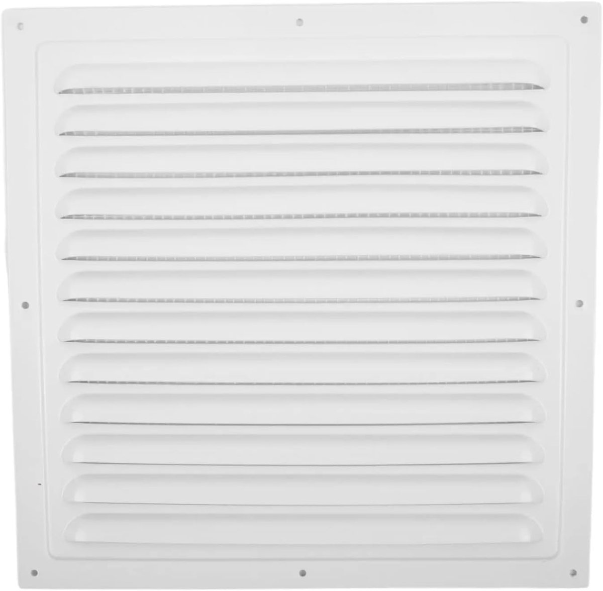 Ventilatierooster - Muurrooster Afdekking - Ventilatie Afdekken - Insectenwering - 250x250mm - Wit