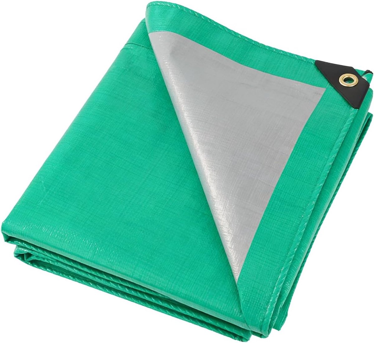 Dekzeil Waterdicht - Beschermhoes Zeil - Buiten Beschermen - Scheurvast Dubbelzijdig Gecoat - 150 x 620 cm - Groen