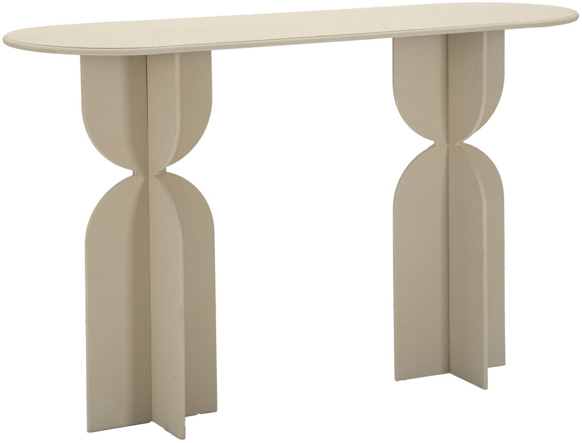 Mauro Ferretti Consoletafel Dune 120×40×75,5 cm Crème