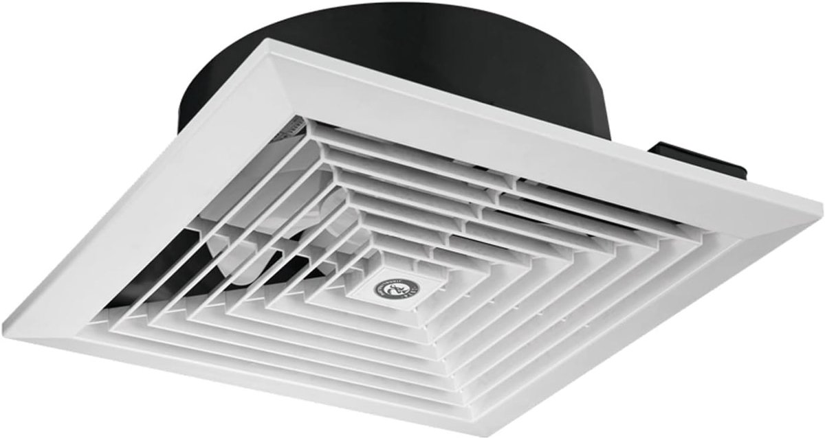 Badkamer Afzuigventilator - Plafondventilator Keuken - Ventilatie van Vocht - 5-Blads Ontw