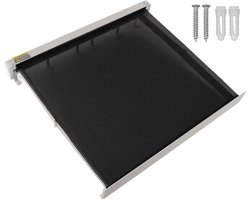 Wandwasdroger Uitschuifbaar - Opvouwbare Lijn - Ruimte Besparen - Aluminium Constructie - 49D x 8B x 7H cm - Wit