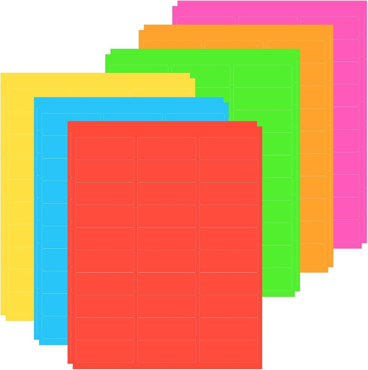 Verhuisstickers - Etiketten - Organiseren - Scheurvast - 360 stuks - Meerkleurig