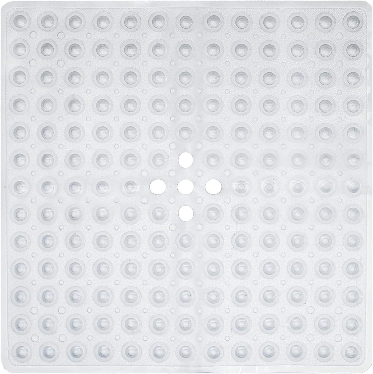 Antislip Douchemat - Badkamer Antislip - Veilig Douchen - 164 Zuignappen - 53x53 cm - Transparant