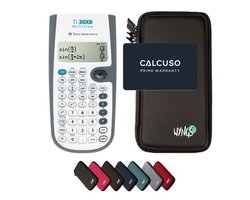 TI-30XB MultiView incl. WYNGS Beschermhoes Zwart - Wetenschappelijke Rekenmachine - Basis Pakket