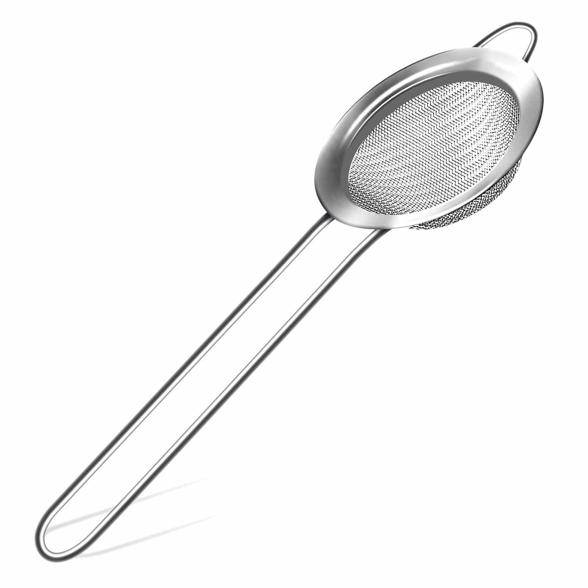 Dailygoods- Zeef Roestvrij Staal - Sterke Handgrepen - Duurzaam Keukengereedschap - Roestvrij - Lange Levensduur - Geen Scherpe Randen - Keukenzeef
