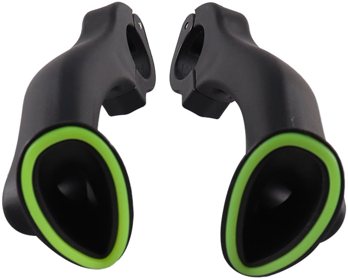 Dailygoods- Stuuruiteinden Ergonomisch - Verlengd Fietsstuur - Geschikt Voor 21,8-22,2mm Sturen - Lichtgewicht Composietmateriaal - Ontspant Handen/Armen