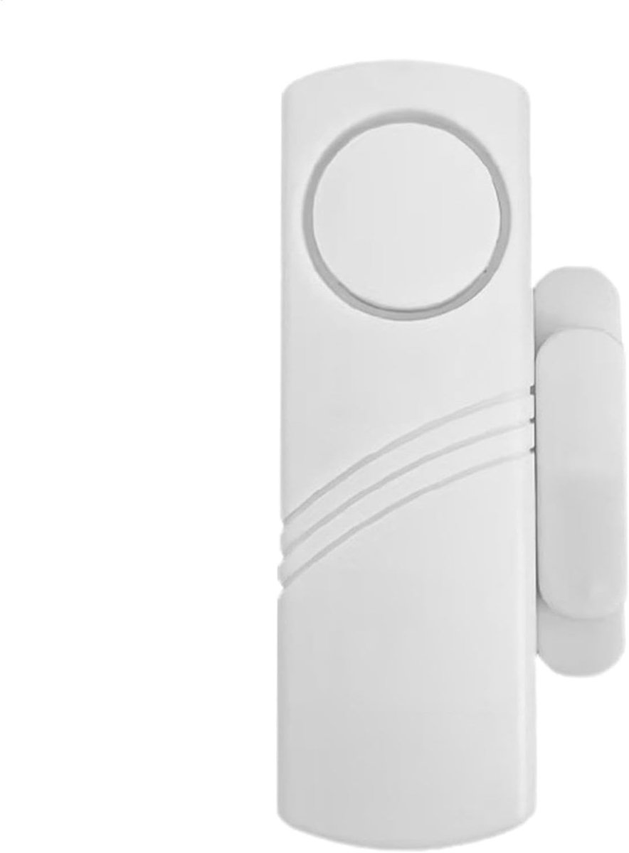 Deur en raamalarm - Indringbeveiliging huis - Veiligheid verhogen - Draadloze detectie - 1 set - Wit