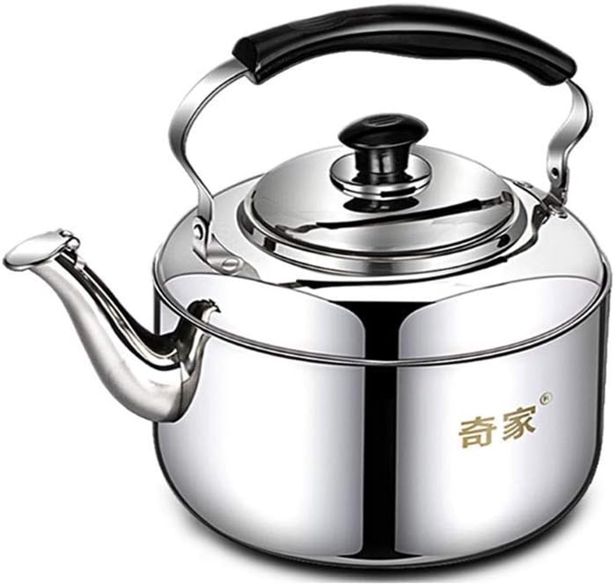 Waterkoker RVS Theepot Inductie Water Koken Met Infusie Kern 6.5L Capaciteit Roestvrij Staal