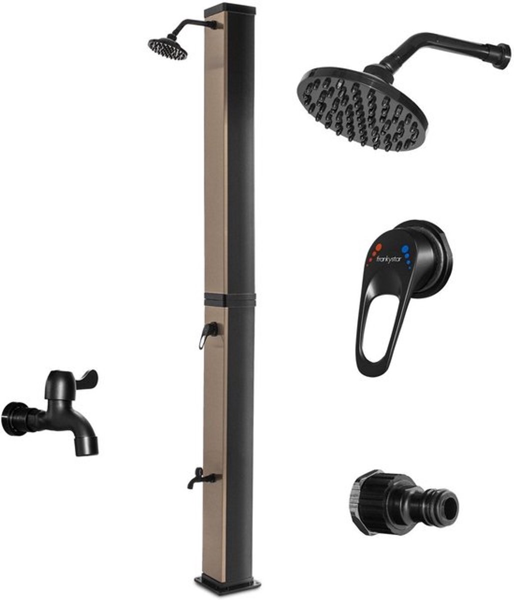 Buitendouche – Tuindouche – Solar Douche – Campingdouche – Zonnedouche – 40 Liter Inhoud – Milieuvriendelijk Zonneverwarmd Water