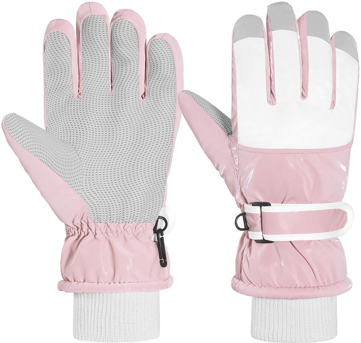Dailygoods - Kinderen Winter Ski Handschoenen - Waterdicht & Winddicht met Elastische Manchet