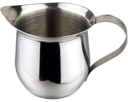Melkkan 2 stuks - Opschuimkruik RVS - Koffie Maken - Klokvormig Ontwerp - 90 ml - Zilverkleurig