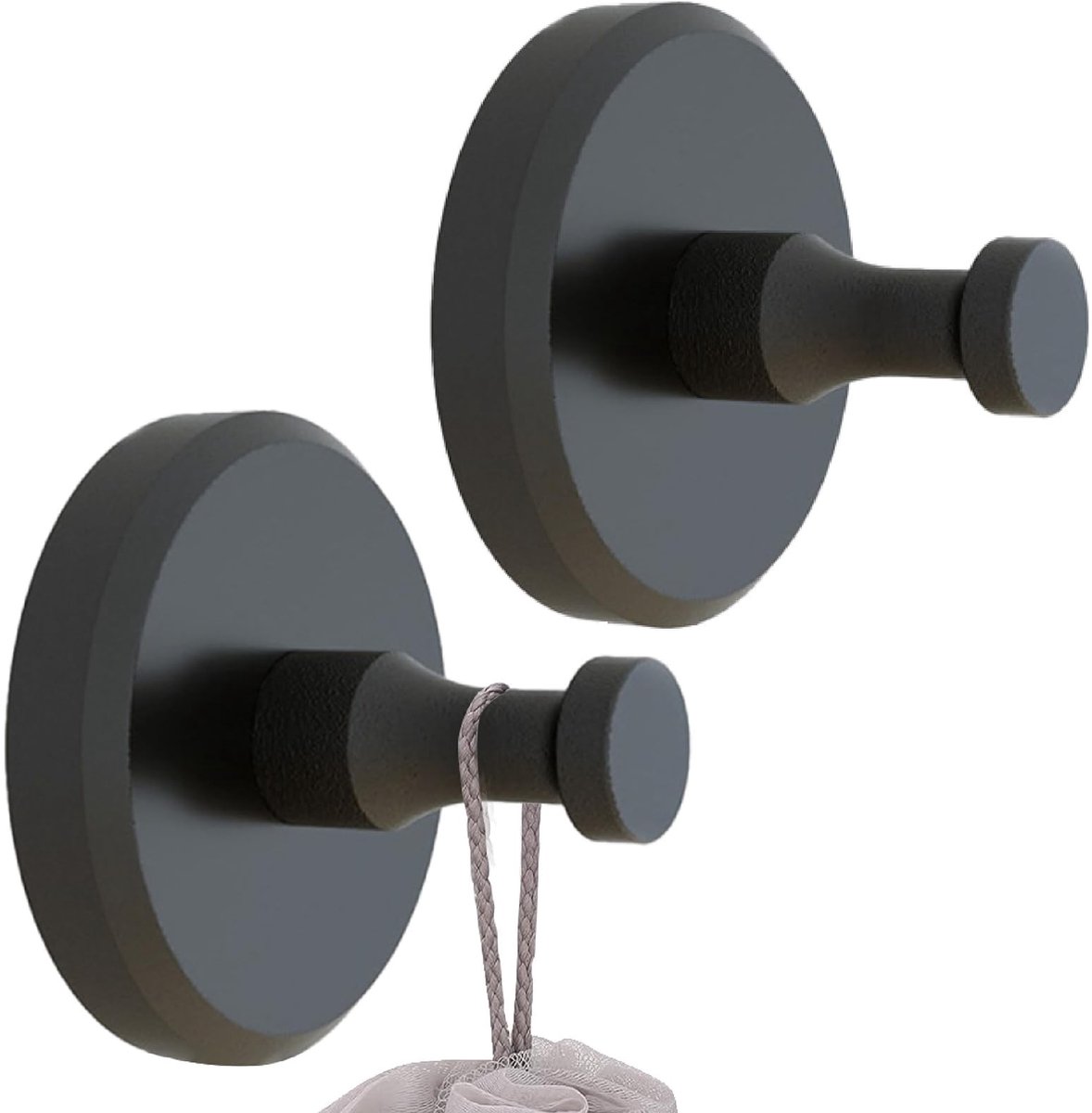 Dailygoods- Wandhaak - 2 stuks - Roestvrij Staal - Zuignap