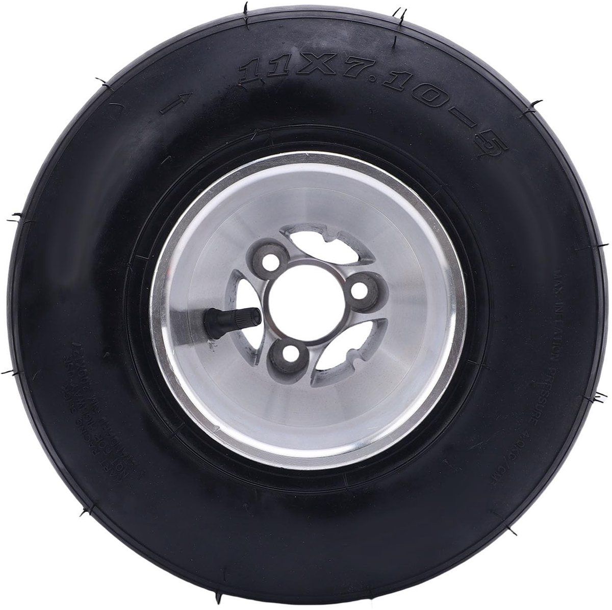 Dailygoods - Duurzame Lekbestendige Tubeless Achterwielset voor Golfkar en Go Kart