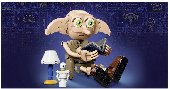 LEGO Harry Potter Dobby de Vrije Elf Bouwbaar Tovenaarswereld Speelgoed voor Kinderen 76469