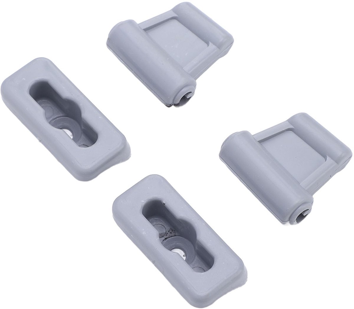 Dailygoods- Zonneklepclips Hoge Sterkte - Kunststof - Compatibel met R107 1971-1989 - Elegant Design - Kras- en Slijtvast - Nauwkeurige Pasvorm - Zonneklep