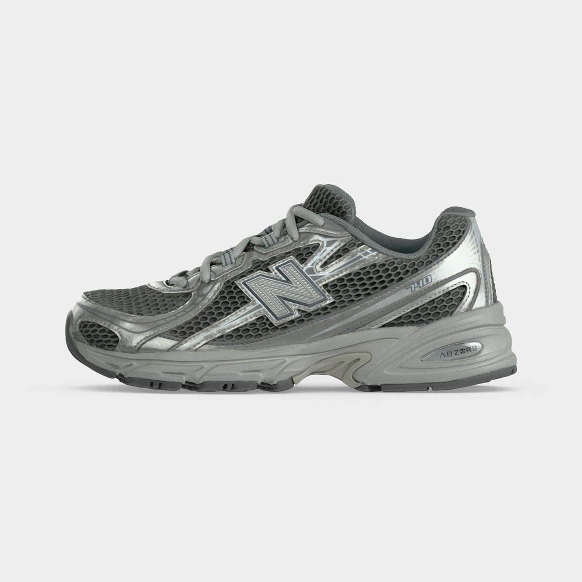 New Balance 740 GS Harbor -Coloured Metallic Wit