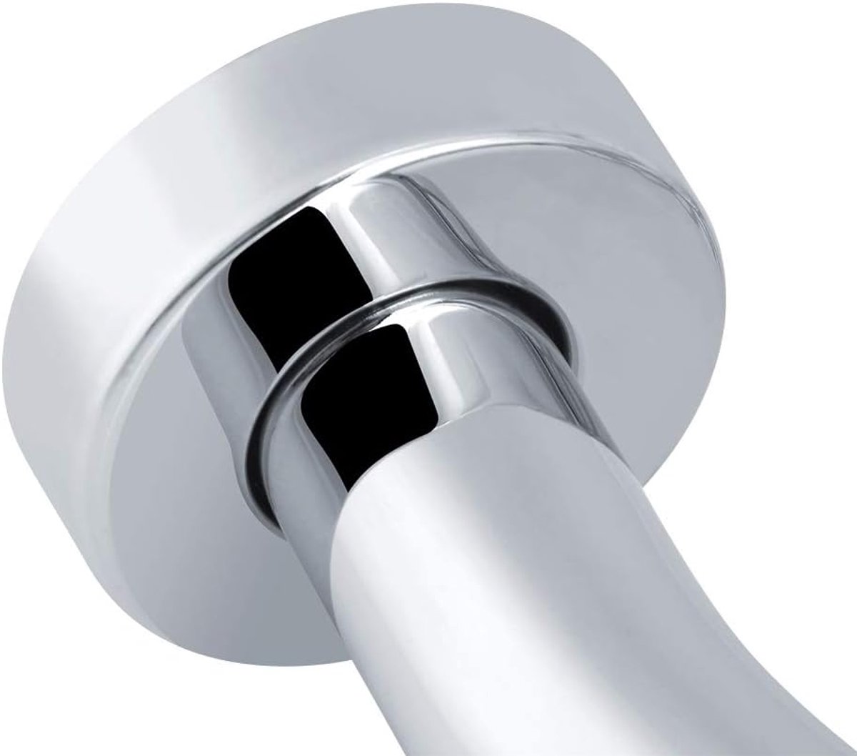 Veiligheidsgreep Badkamer - Steunbeugel Douche - Ondersteuning Gebruiken - Roestvrij Staal - 47 cm Lengte - Zilverkleurig