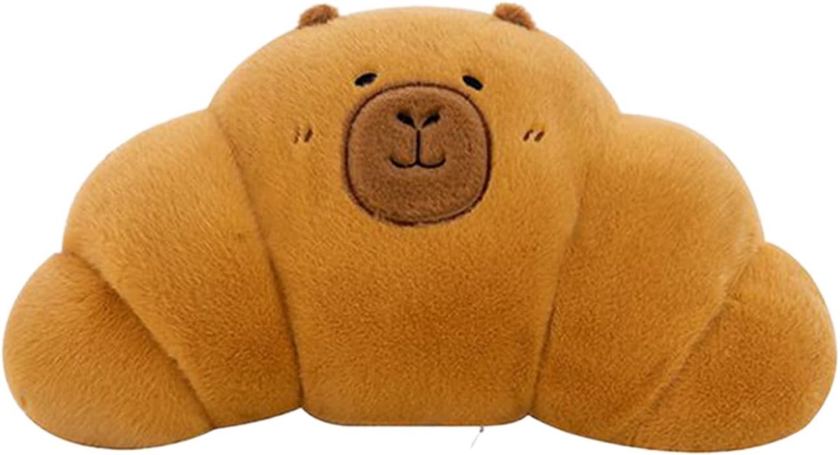 Brood Kussen - Knuffelpop Ornament - Decoratie en Comfort - Zacht Pluche Materiaal - 45 cm