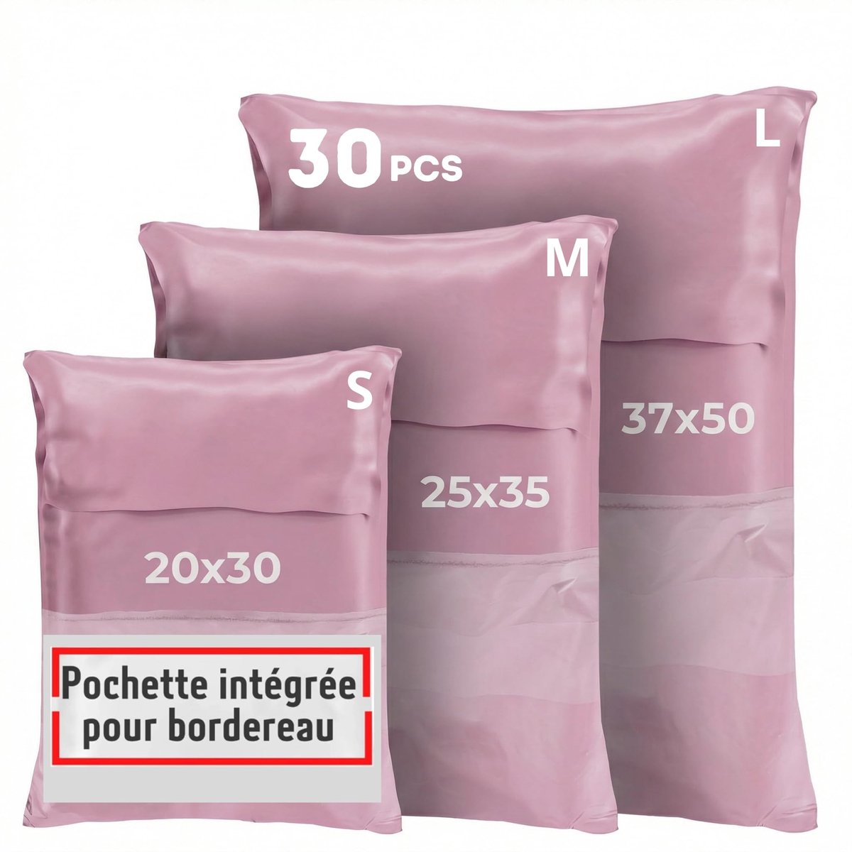 Dailygoods- Verzendzakken Duurzaam - Verzendzakken voor Kleding - Verzendzakken voor Schoenen - Verzendzakken voor Boeken - Zelfklevend - 30 Stuks - Verzendenveloppen