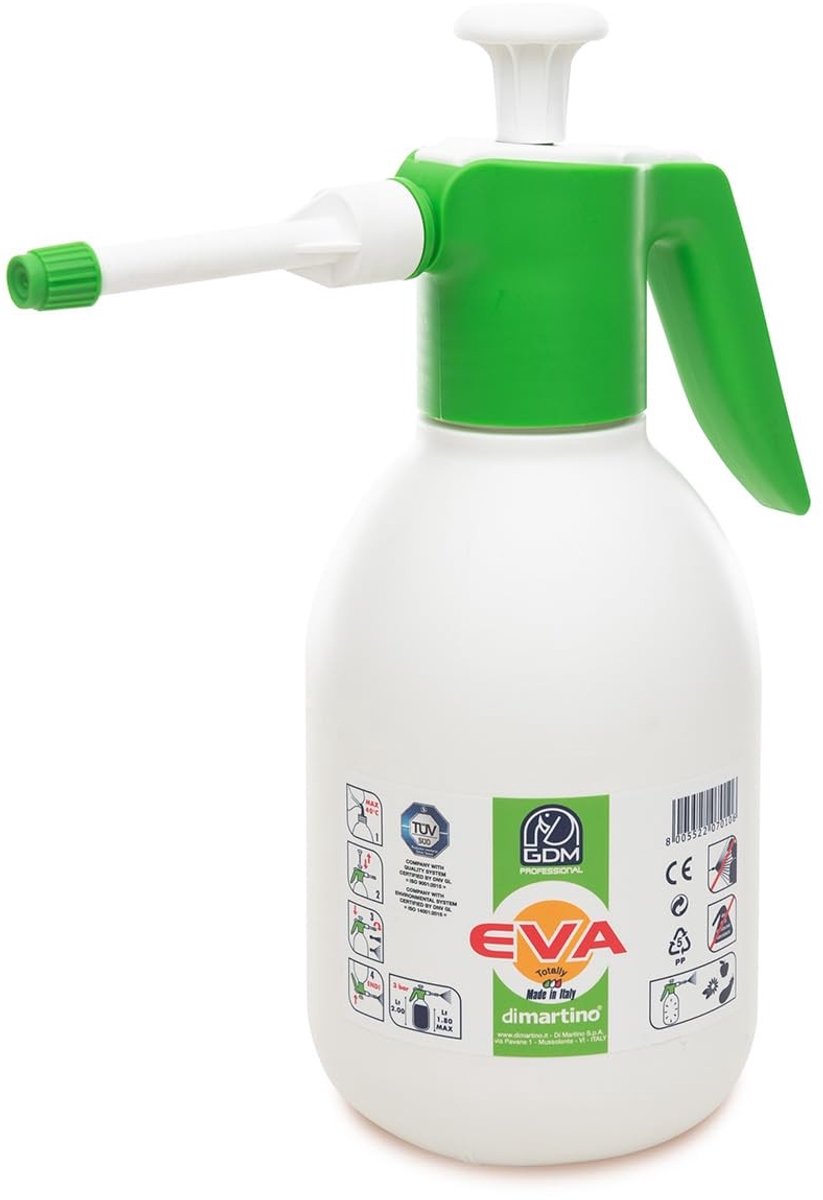 Dailygoods- Druksproeier Professioneel 2 Liter - Ergonomische Sproeikop - Multifunctioneel Sproeiapparaat - Tuinonderhoud - Irrigatie - Duurzaam - Handsproeier