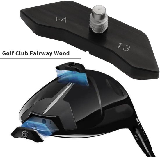 Dailygoods- Golfclub Gewichten Schroef - Compatibel met Titleist TSR1/TSR2/TSR4 - Aluminiumlegering - 11g (+2) - Zwart - Perfecte pasvorm en optimale prestaties - Gewichtsschroef van Dailygoods — afbeelding 4