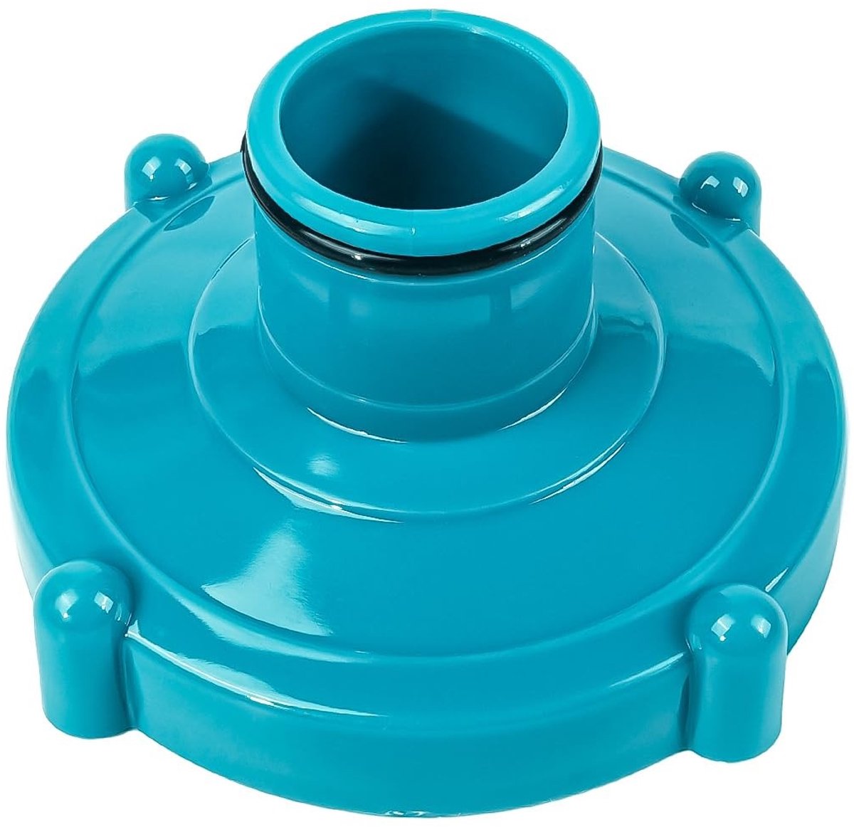 Dailygoods - zuigslangadapter - zwembadaccessoire - optimaliseer zwembadonderhoud - diameter 80 mm - ideaal voor Intex en Bestway - voor kristalhelder...