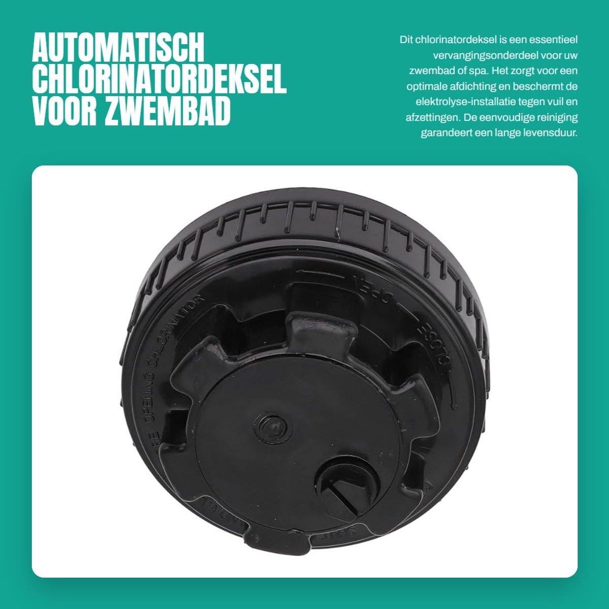 Dailygoods - Automatisch Chlorinatordeksel voor Zwembad en Spa